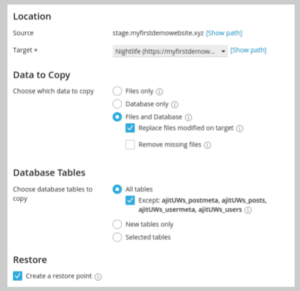 Setup WordPress Staging with Hustly and Plesk